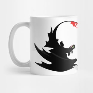 Toothless and Light Fury - How to train your dragon Mug